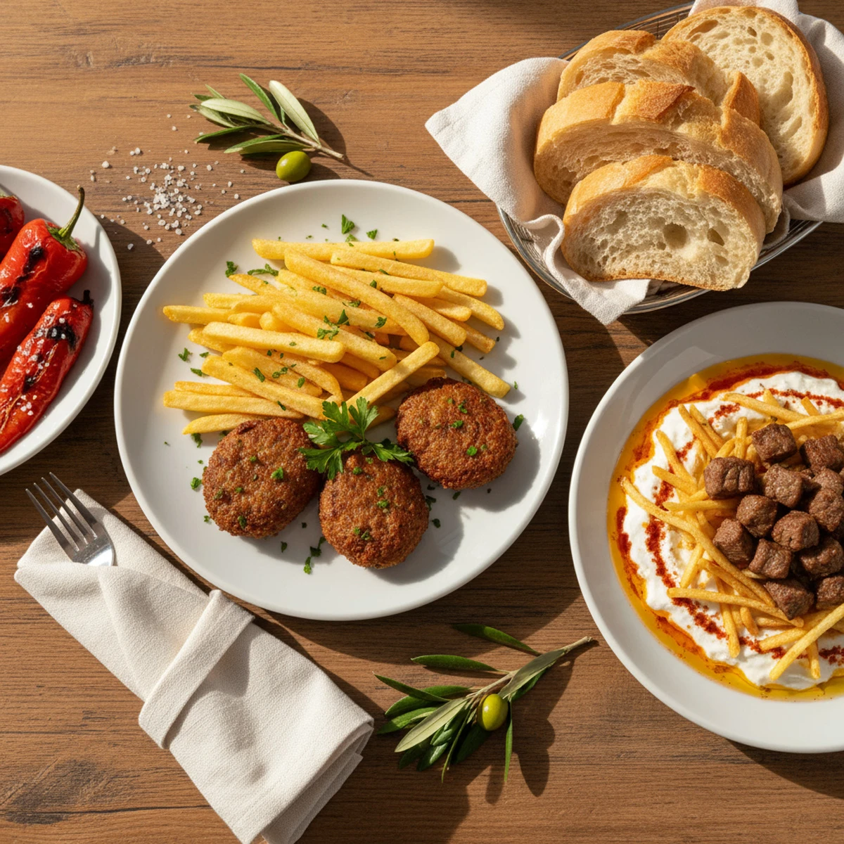 Kızartmalar & Ev Usulü Tabaklar